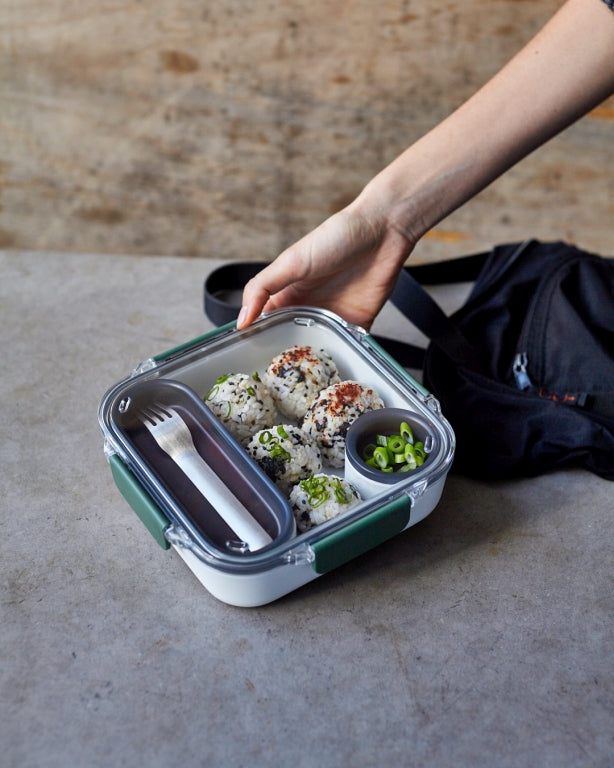 Black+Blum Original Lunchbox - 198x198x56mm - Olivgrün