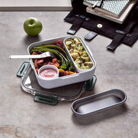 Black+Blum Original Lunchbox - 198x198x56mm - Olivgrün