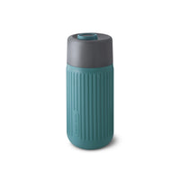 Black+Blum Reisbeker van glas - 0,34 L - grijs/blauw