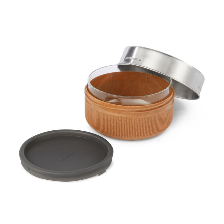 Black+Blum Glas-Lunchschale - Ø140mm - Braun