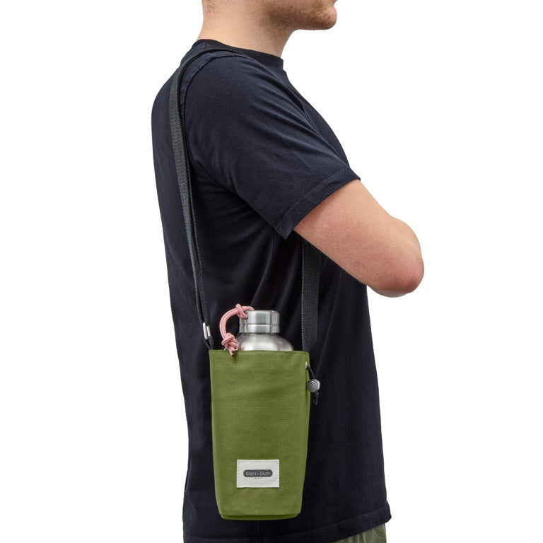 Black+Blum Geïsoleerde Flessentas - Koeltas voor fles - Mosgroen