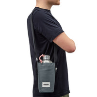 Black+Blum Geïsoleerde Flessentas - Koeltas voor fles - Grijs