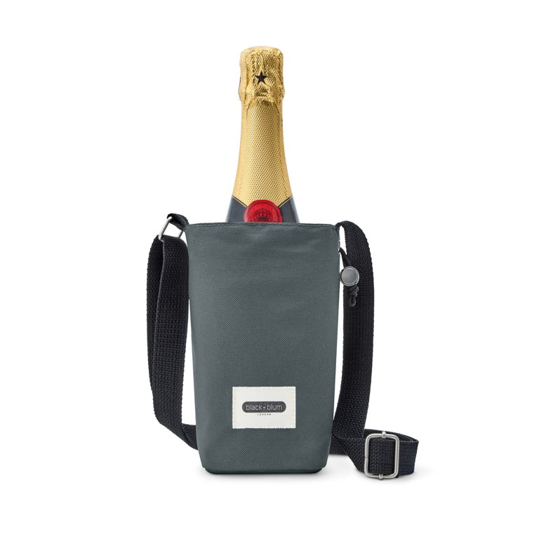 Black+Blum Geïsoleerde Flessentas - Koeltas voor fles - Grijs