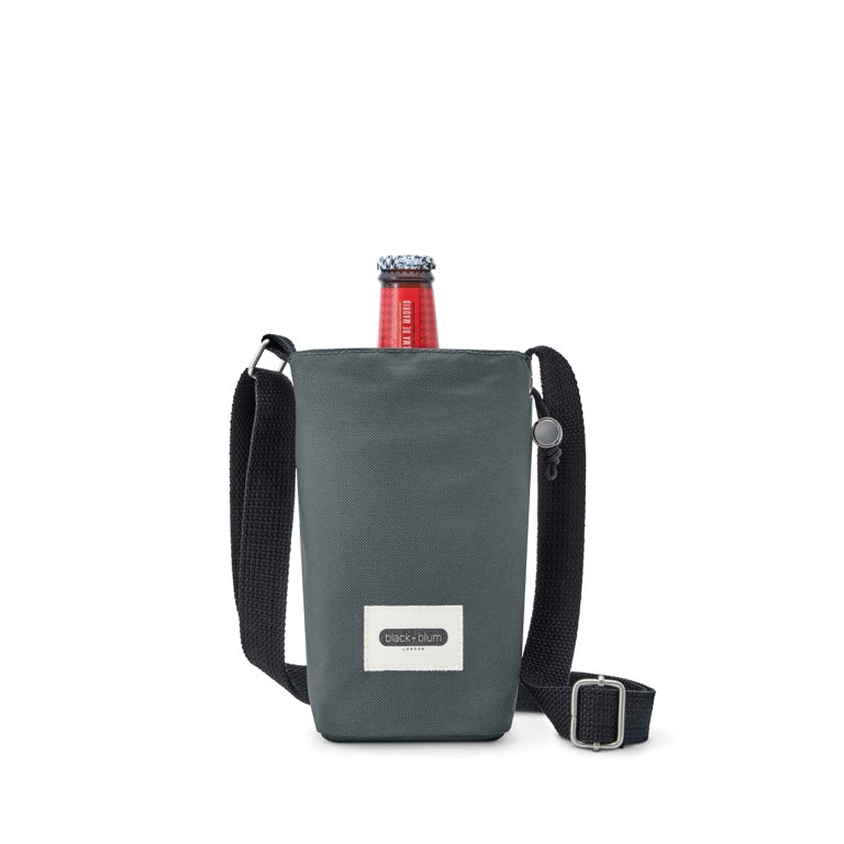 Black+Blum Geïsoleerde Flessentas - Koeltas voor fles - Grijs