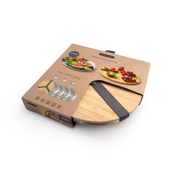 Black+Blum RVS-borden - set van 4