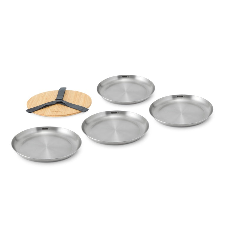 Black+Blum RVS-borden - set van 4