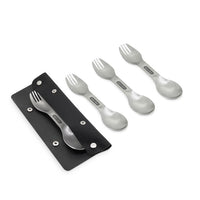 Black+Blum spork van roestvrij staal, set van 4