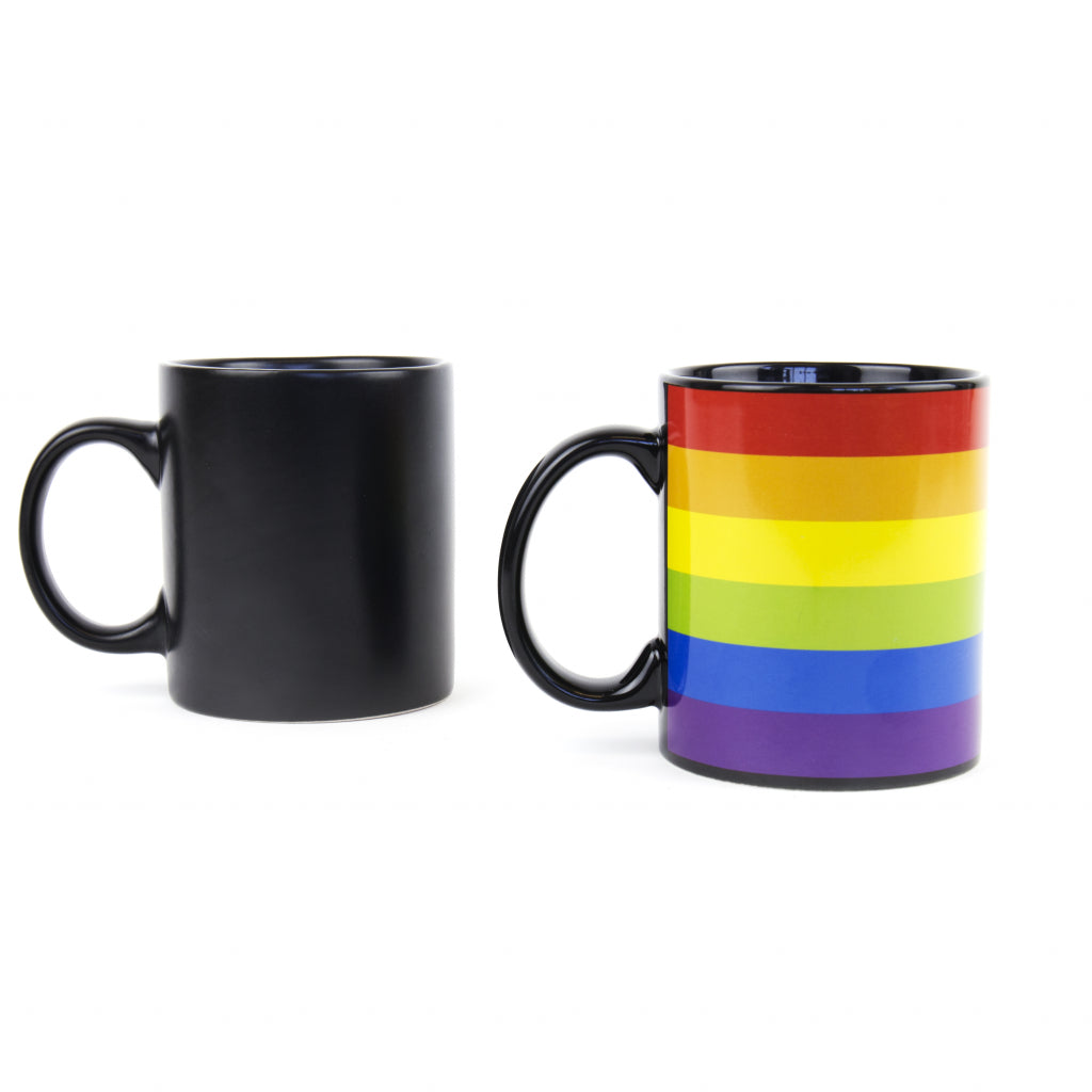 Gift Republic Mug heat-sensitive - Heat Reveal Mug - Rainbow