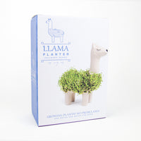 Gift Republic Plant Pot with Chia Seeds - Llama