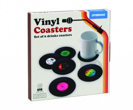 Gift Republic Coasters - Vinyl