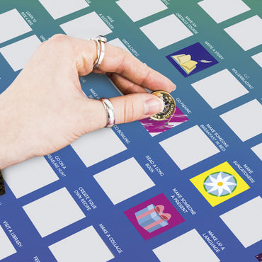 Gift Republic Krasposter - 100 Kinderactiviteiten