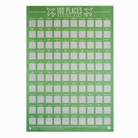 Gift Republic Scratch Poster - 100 Places