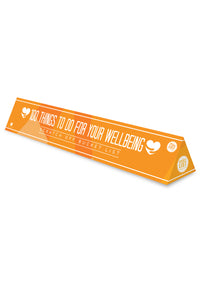 Gift Republic Krasposter - 100 dingen om te doen voor jouw welzijn