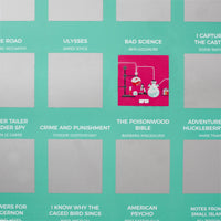 Gift Republic Scratch Poster - 100 Books