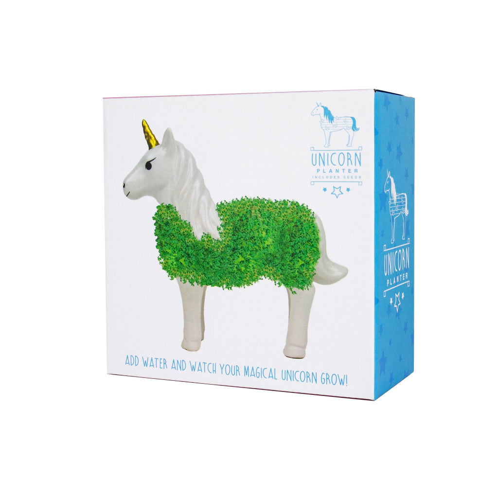 Gift Republic Planter with Chia Seeds - Unicorn