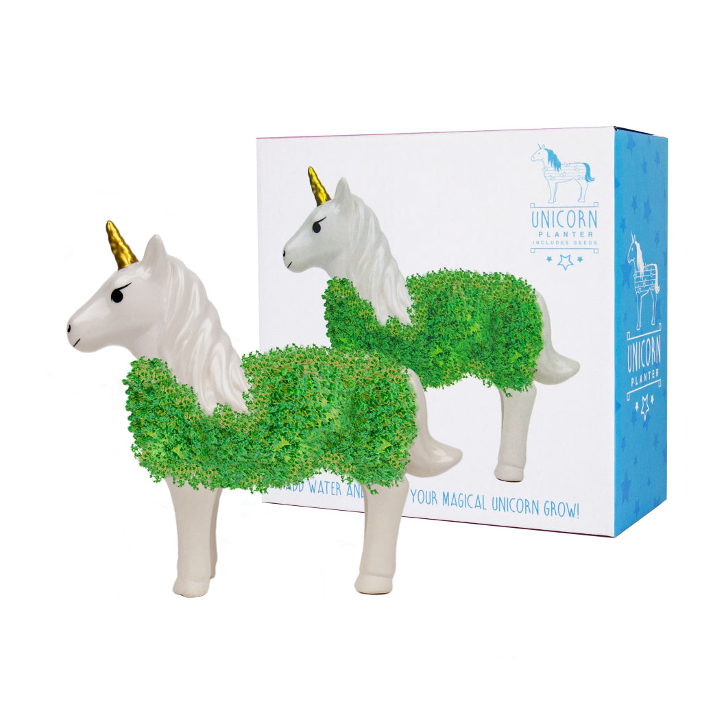 Gift Republic Planter with Chia Seeds - Unicorn