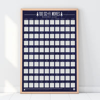 Gift Republic Krasposter - 100 Sci-Fi Films