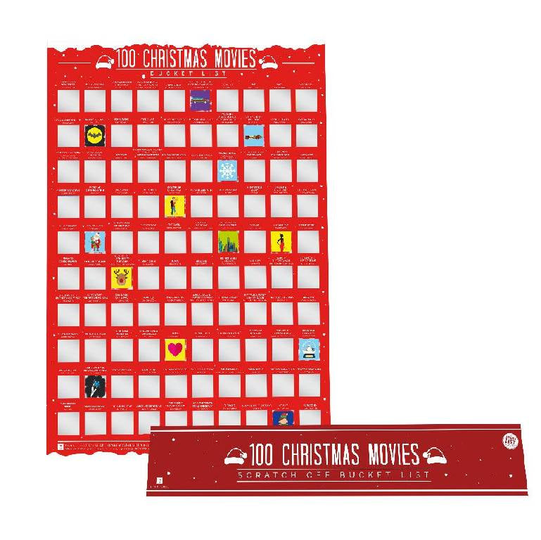 Gift Republic Krasposter - 100 Kerstfilms