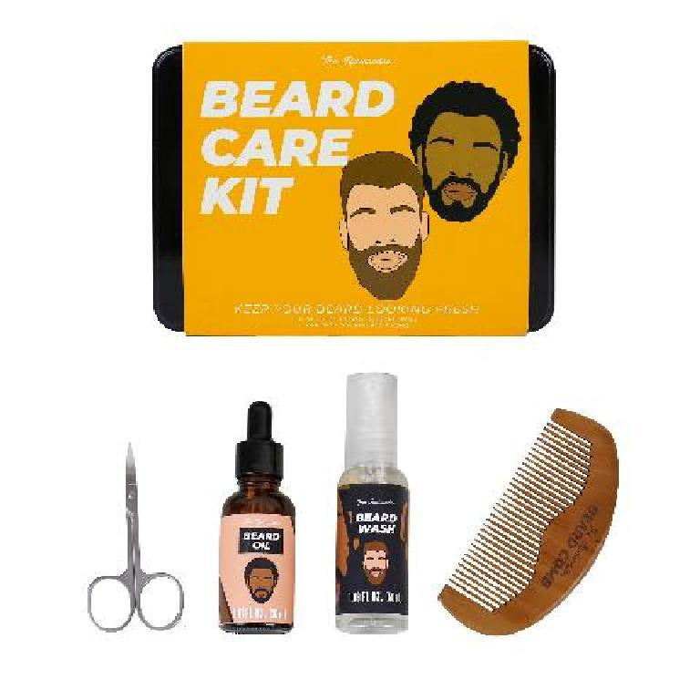 Gift Republic Verzorgingsset Aficionado kits - Baardverzorgingsset