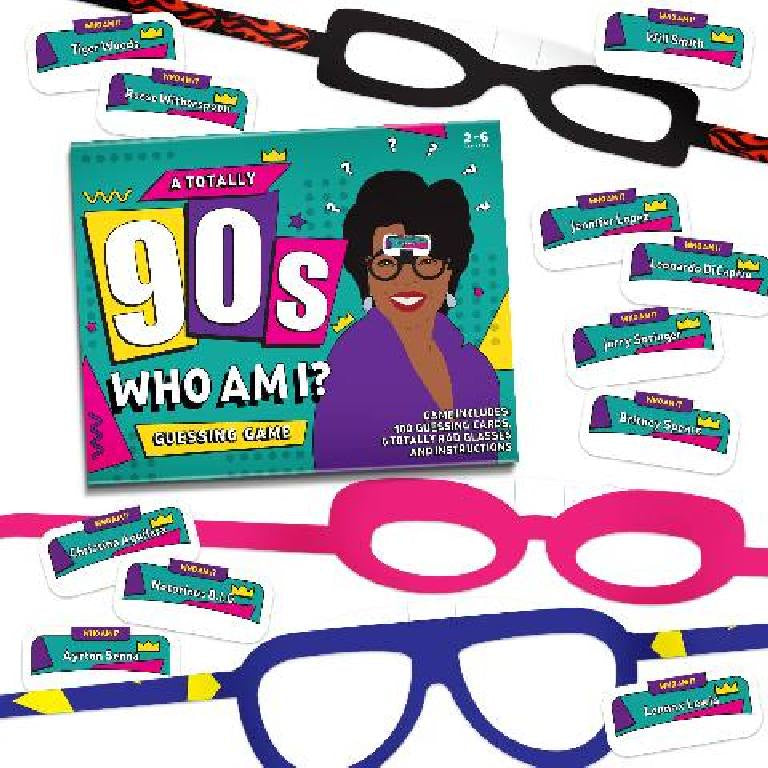 Gift Republic Board Game - 90s Who Am I?