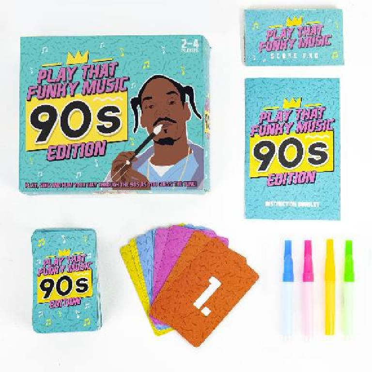 Gift Republic Kartenspiel – Play that Funky Music 90s Edition