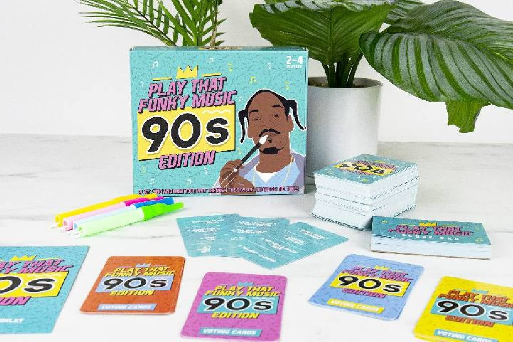 Gift Republic Kartenspiel – Play that Funky Music 90s Edition