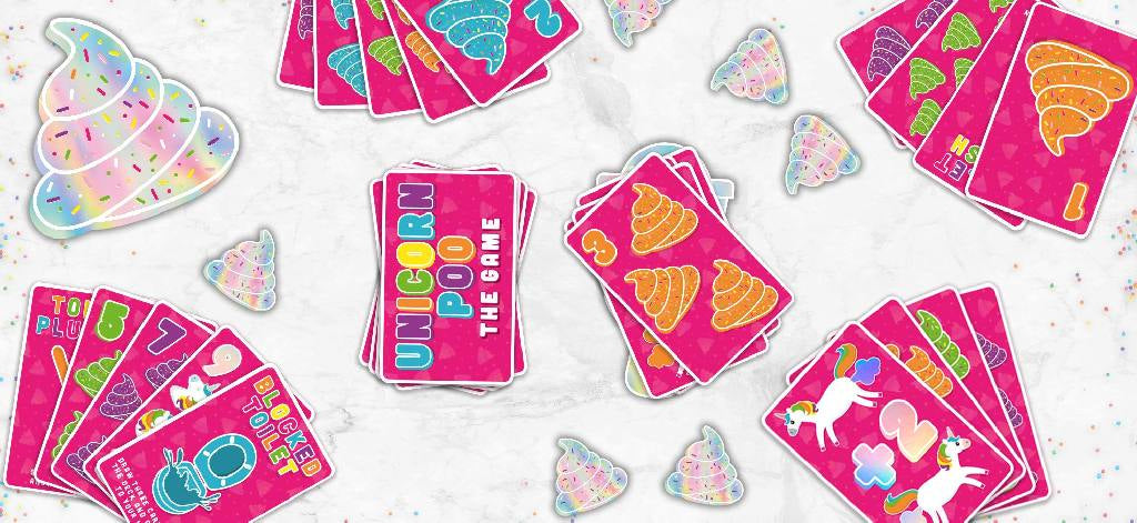 Gift Republic Card Game Unicorn Poo