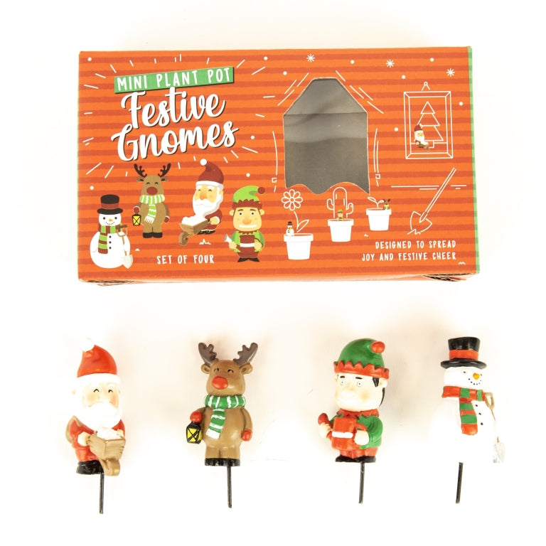 Gift Republic Plant Pot Decoration - Festive