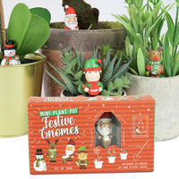 Gift Republic Plant Pot Decoration - Festive