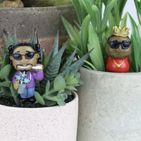 Gift Republic Plantenpot decoratie - Rap Legends