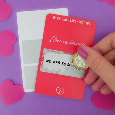 Rubbellose von Gift Republic – Alles, was ich an dir liebe