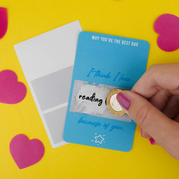 Gift Republic Kraskaarten - Redenen waarom jij de beste vader bent