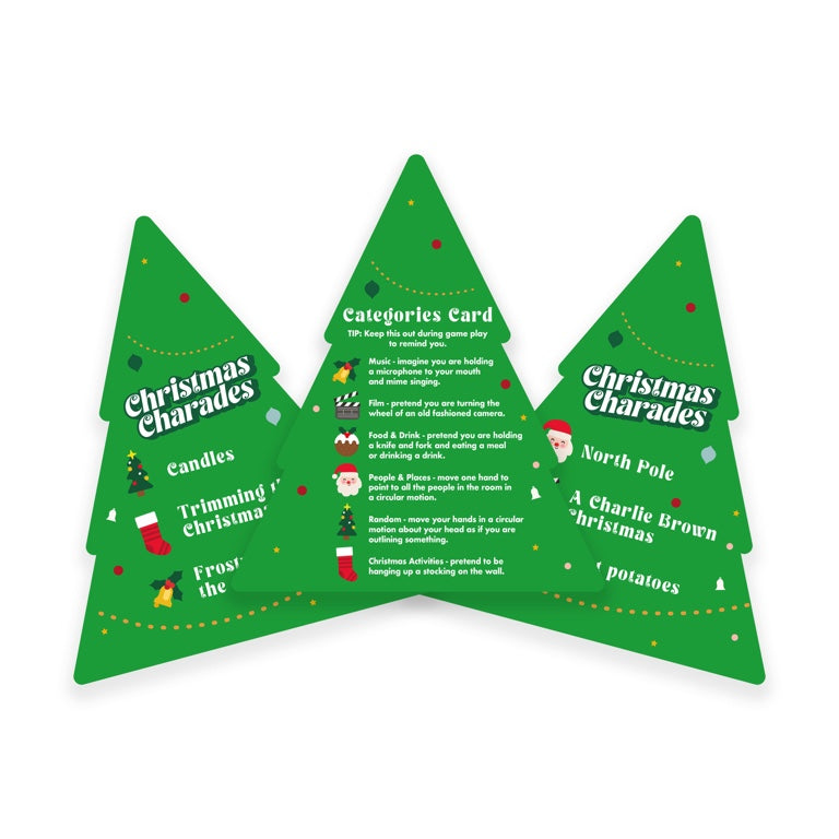 Gift Republic Kartenspiel – Weihnachts-Scharade