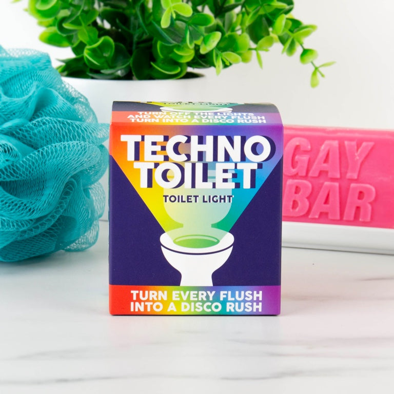 Gift Republic Toiletlamp - Techno Toilet