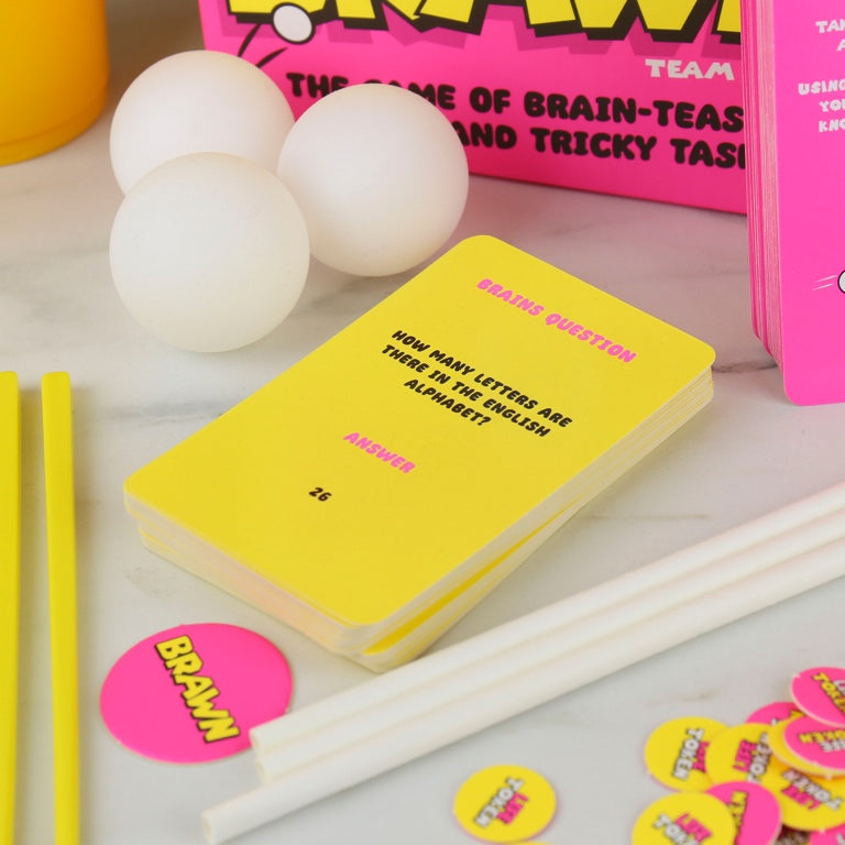 Gift Republic Kartenspiel – Brains vs. Brawn