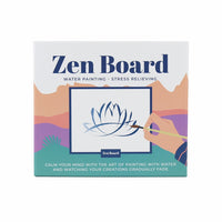 Gift Republic DIY-Kit – Zen Board-Wassermalerei