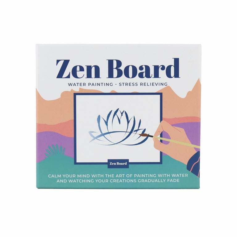 Gift Republic DIY-Kit – Zen Board-Wassermalerei