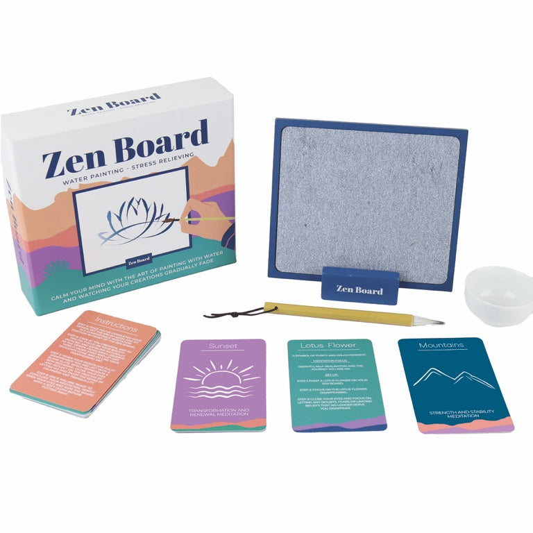 Gift Republic DIY-Kit – Zen Board-Wassermalerei