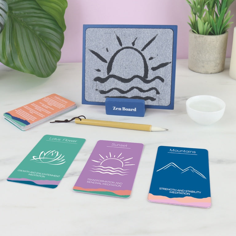 Gift Republic DIY-Kit – Zen Board-Wassermalerei