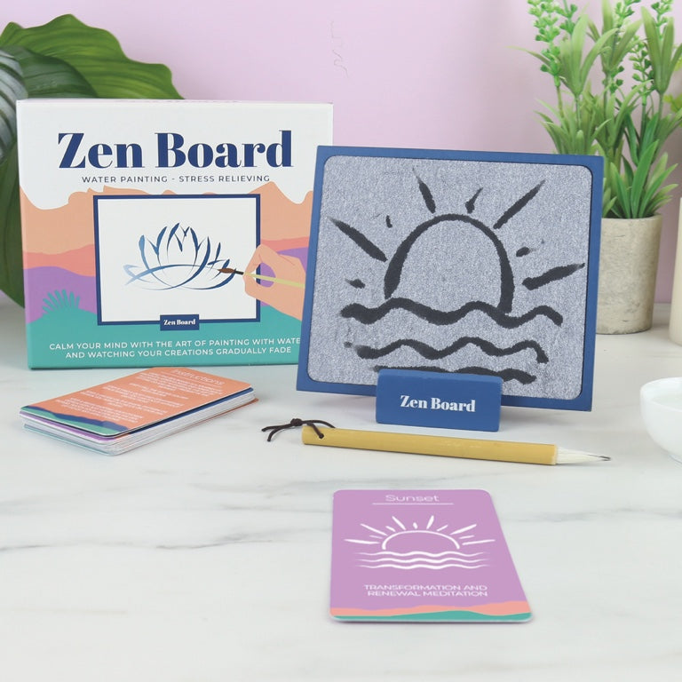 Gift Republic DIY-Kit – Zen Board-Wassermalerei