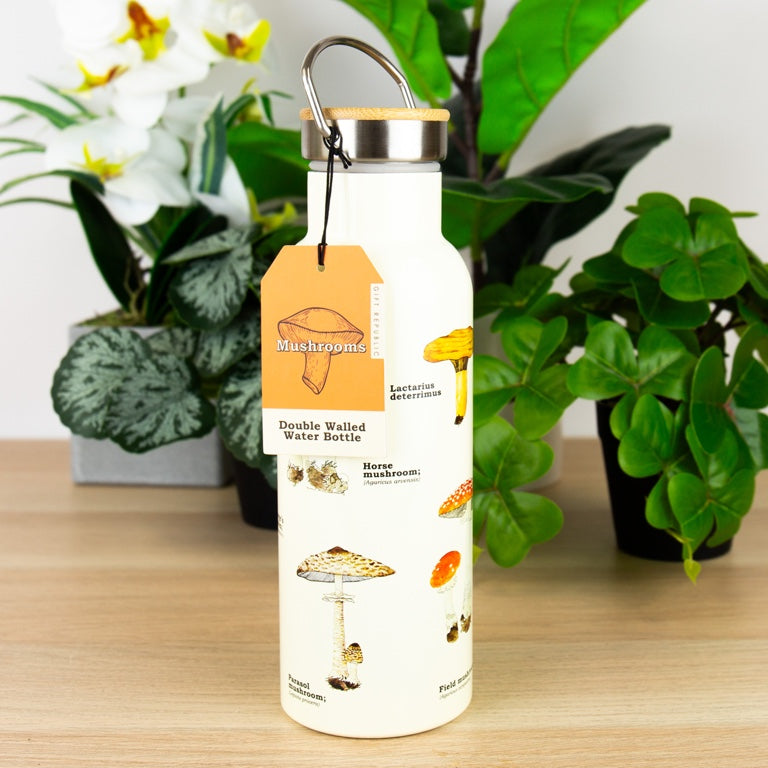Gift Republic Waterfles - Paddenstoel