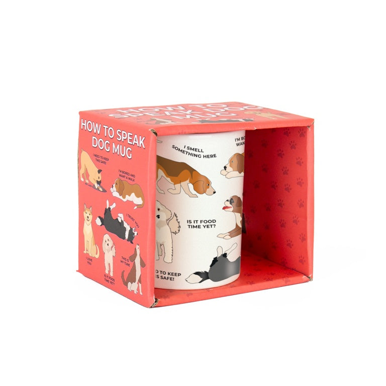 Gift Republic Mok - Hoe je met honden praat