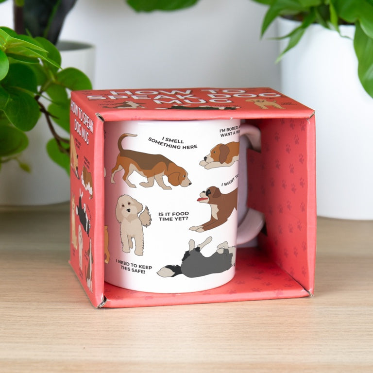 Gift Republic Mok - Hoe je met honden praat