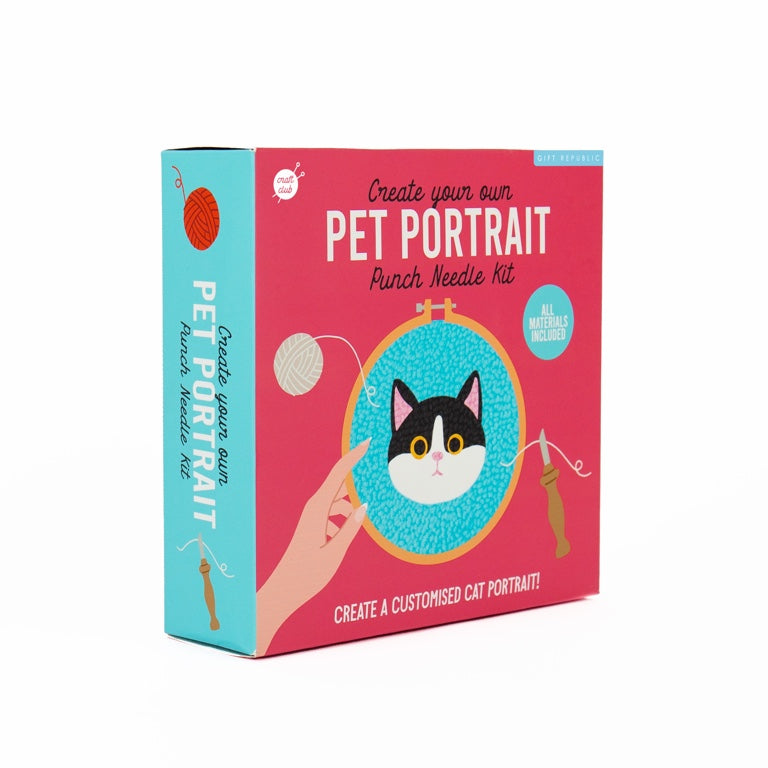 Gift Republic DIY kit - Cat Punch Needle