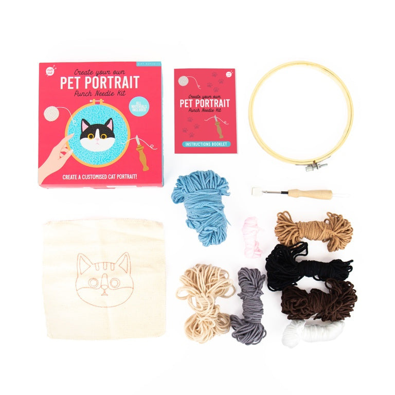 Gift Republic DIY kit - Cat Punch Needle