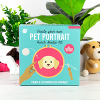 Gift Republic DIY kit - Honden Punch Needle