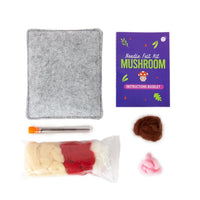 Gift Republic DIY kit - Paddenstoel Viltset met Naaldvilten