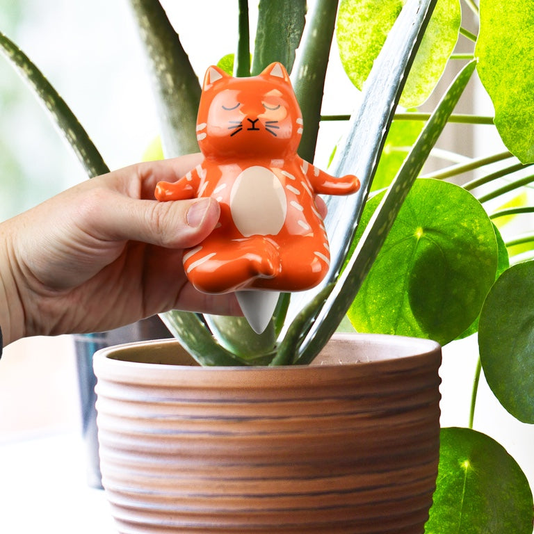 Gift Republic Waterdruppelaar - Yoga Kat