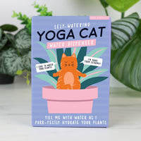Gift Republic Waterdruppelaar - Yoga Kat