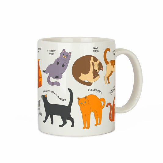 Gift Republic Mok - Hoe je met katten praat